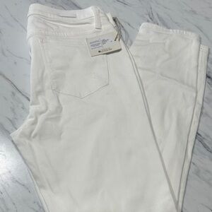 LILA RYAN Cream Denim Jeans